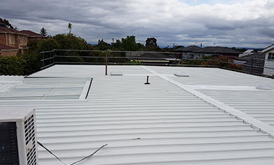 Steel roofing done by WorldClass Roofing